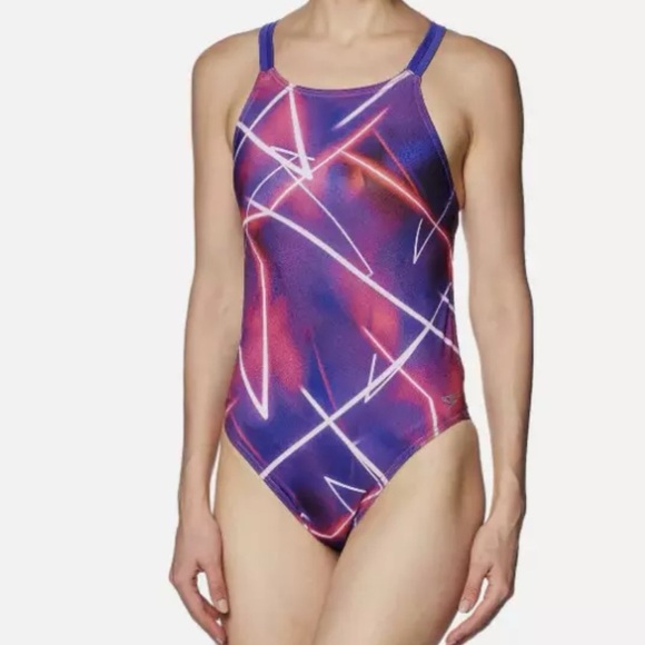 Speedo Late Night Neon Endurance Cheeky Fit-Size 26-New With Tags‎ - Picture 1 of 7